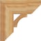Ekena Millwork Westlake Slat Rough Sawn Bracket, Western Red Cedar, 6"W x 18"D x 18"H BKT06X18X18WTL06RWR - alternate 3